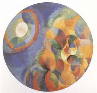 Delaunay, Robert Simulaneous Contrasts Sun and Moon (mk09) oil painting picture